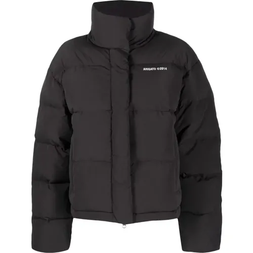 Schwarze Daunenjacke , Damen, Größe: XL - Axel Arigato - Modalova