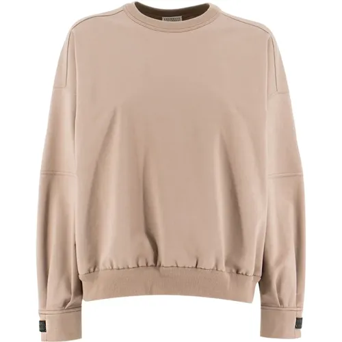 Sweater , female, Sizes: L, M - BRUNELLO CUCINELLI - Modalova