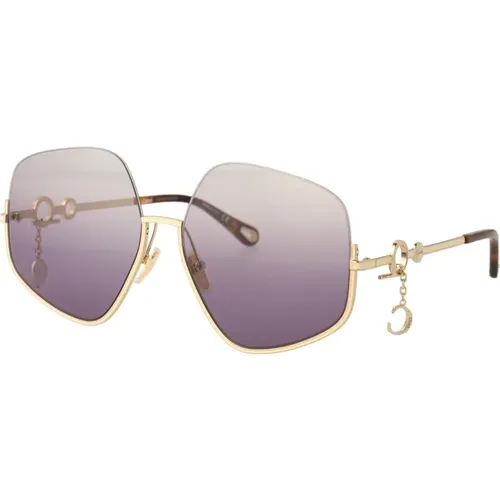Stylish Sunglasses for Women , female, Sizes: 61 MM - Chloé - Modalova