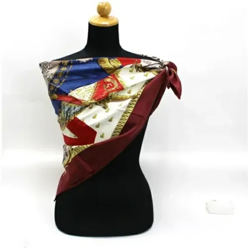 Pre-owned Multicolored Fabric Hermès Scarf , female, Sizes: ONE SIZE - Hermès Vintage - Modalova