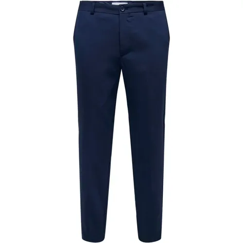 Slim Fit Casual Trousers , male, Sizes: 2XL, L, M, 3XL - Only & Sons - Modalova
