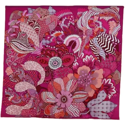 Pre-owned Silk scarves , female, Sizes: ONE SIZE - Hermès Vintage - Modalova