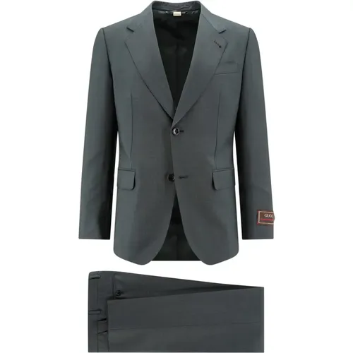 Blazer Suit with Italian Craftsmanship , male, Sizes: M - Gucci - Modalova