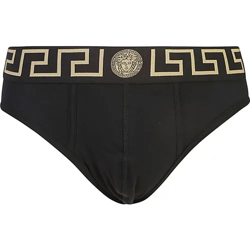 Cotton Jersey Underwear , male, Sizes: M, L, S - Versace - Modalova