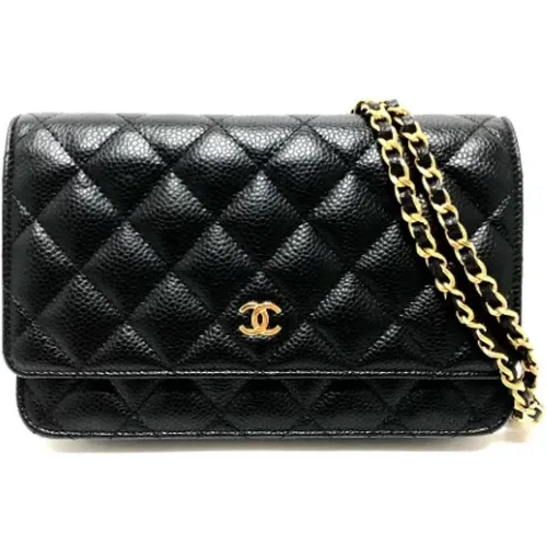 Pre-owned Leather chanel-bags , female, Sizes: ONE SIZE - Chanel Vintage - Modalova