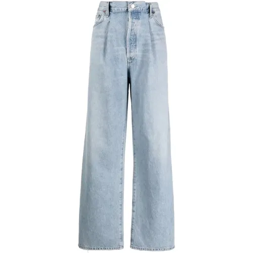 Breite Jeans , Damen, Größe: W28 - Agolde - Modalova