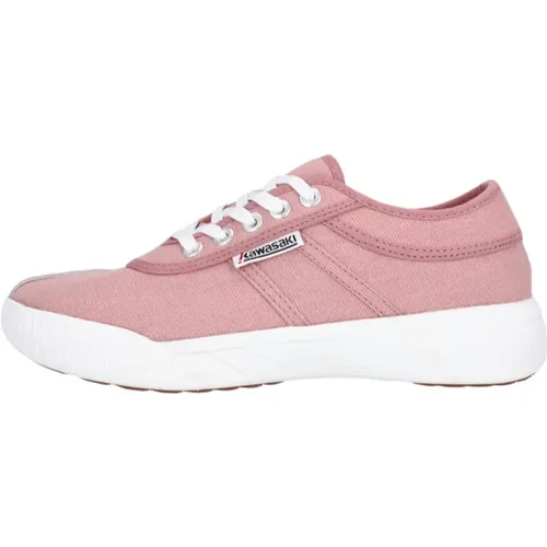 Canvas Schuh Leap Old Rose , Damen, Größe: 37 EU - Kawasaki - Modalova