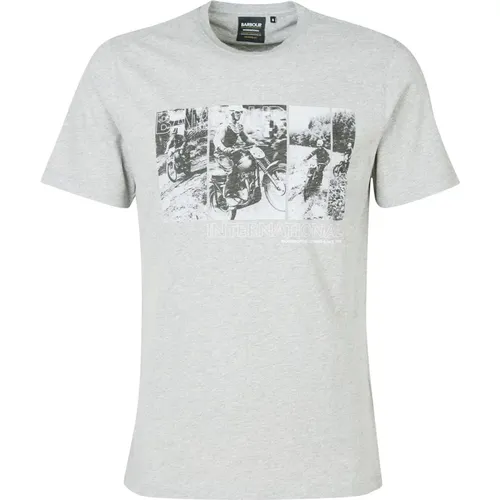 Graphic-Print T-Shirt , male, Sizes: M, 2XL - Barbour - Modalova