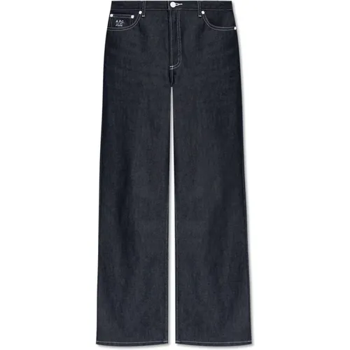Weit geschnittene Jeans , Damen, Größe: W24 - A.p.c. - Modalova