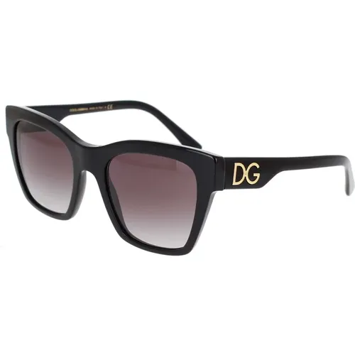 Square Sunglasses Dg4384 501/8G , female, Sizes: 53 MM - Dolce & Gabbana - Modalova