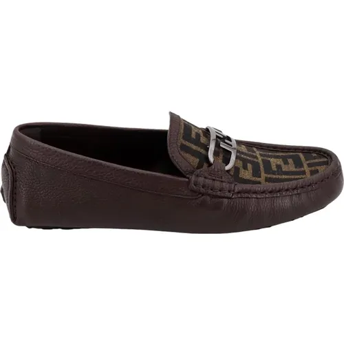 Sneakers Ss24 Leather Shoes , male, Sizes: 5 UK, 7 UK - Fendi - Modalova