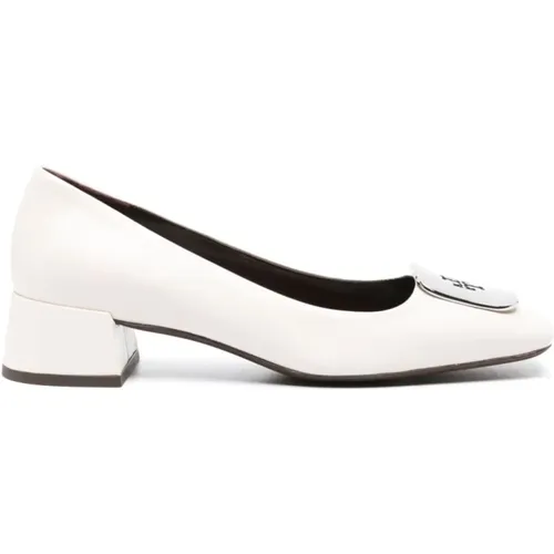 Half Heel Slip-On Shoes , female, Sizes: 3 UK, 4 UK, 6 UK, 5 1/2 UK, 5 UK - TORY BURCH - Modalova