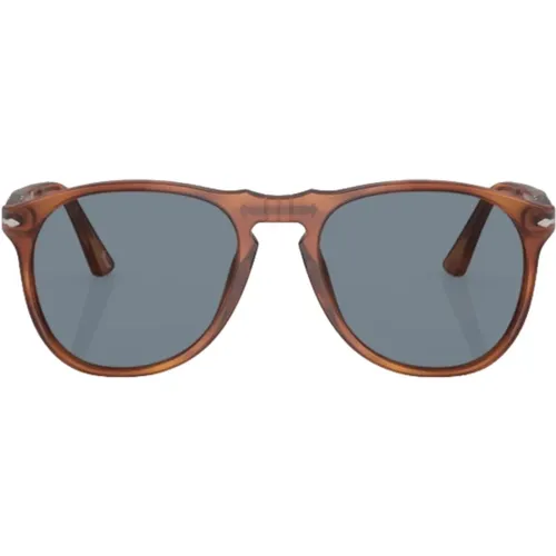 Terra di Siena Pilotenbrille , Herren, Größe: 55 MM - Persol - Modalova