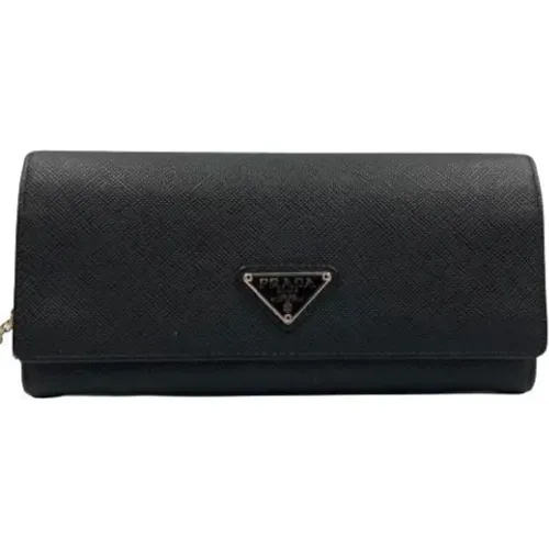 Pre-owned Leather wallets , female, Sizes: ONE SIZE - Prada Vintage - Modalova