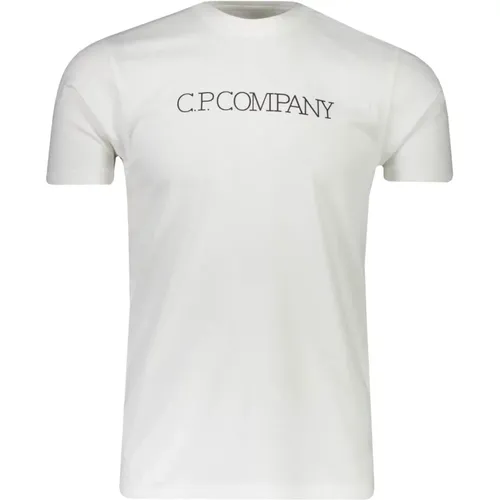 Stylish Logo T-Shirt , male, Sizes: 2XL - C.P. Company - Modalova