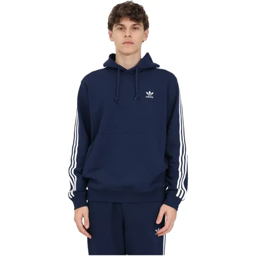 Blaue Kapuzenpullover für Männer , Herren, Größe: XS - adidas Originals - Modalova