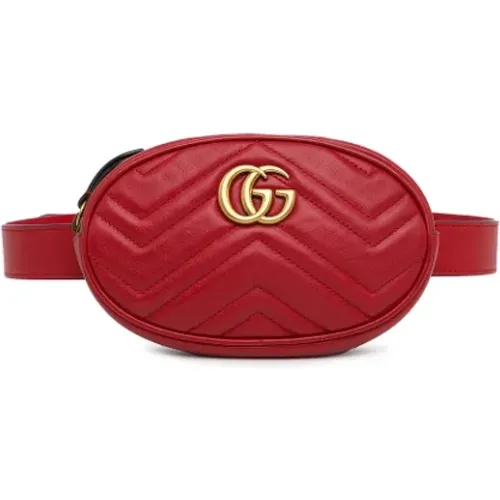 Pre-owned Leather crossbody-bags , female, Sizes: ONE SIZE - Gucci Vintage - Modalova