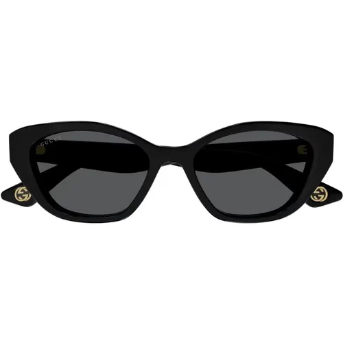 Stilvolle Linea Lettering Sonnenbrille - Gucci - Modalova