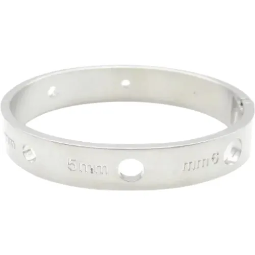 Pre-owned Metal bracelets , female, Sizes: ONE SIZE - Maison Margiela Pre-owned - Modalova