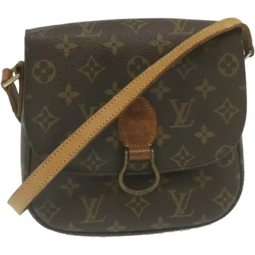 Pre-owned Brunt Canvas Louis Vuitton Cartouchiere , female, Sizes: ONE SIZE - Louis Vuitton Vintage - Modalova