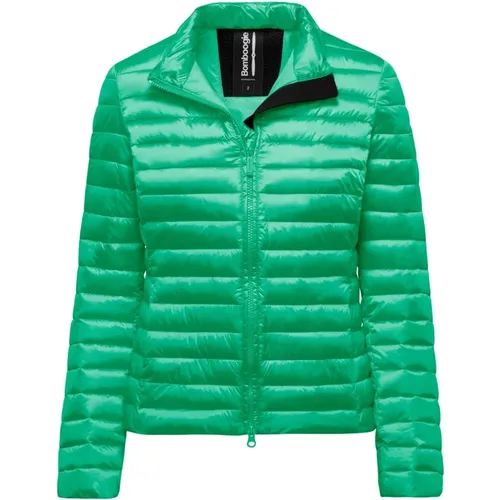 Bright Nylon Down Jacket , female, Sizes: 2XL, L, XS, 3XL, XL, S, M - BomBoogie - Modalova