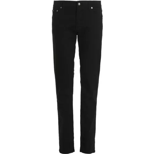 Essential Slim-Fit Herren Jeans , Herren, Größe: 4XL - Dolce & Gabbana - Modalova