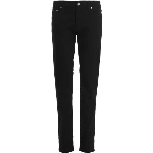 Essential Slim-Fit Herren Jeans , Herren, Größe: S - Dolce & Gabbana - Modalova