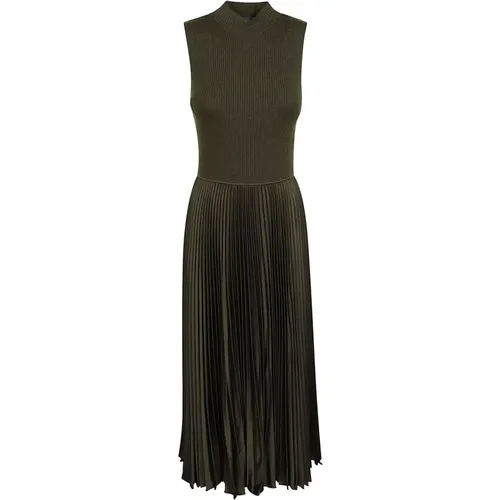 Sleeveless Cocktail Dress in Dark Loden , female, Sizes: S - Polo Ralph Lauren - Modalova