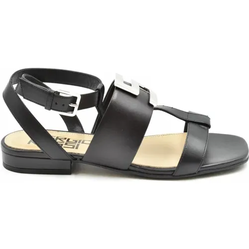 Elegant Summer Flat Sandals , female, Sizes: 3 UK - Sergio Rossi - Modalova