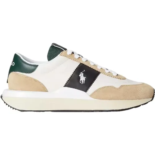 Leder-Sneakers Train 89 , Herren, Größe: 42 EU - Ralph Lauren - Modalova