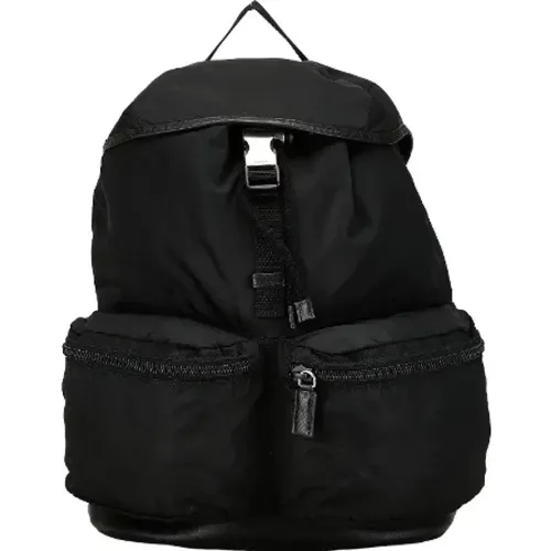 Pre-owned Canvas backpacks , female, Sizes: ONE SIZE - Prada Vintage - Modalova