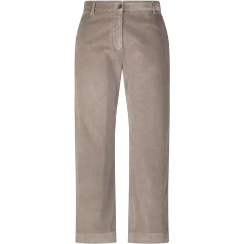 Cordhose Casual Bequem Stilvoll , Damen, Größe: W25 - Nine In The Morning - Modalova