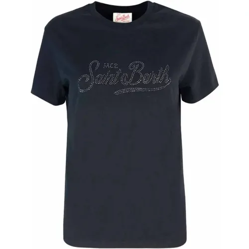 Cotton Jersey T-shirt with Short Sleeves , female, Sizes: XS, S - MC2 Saint Barth - Modalova