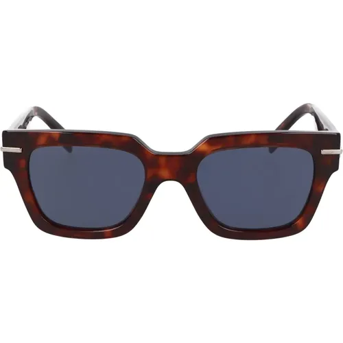 Quadratische Acetat-Sonnenbrille , Damen, Größe: 51 MM - Fendi - Modalova