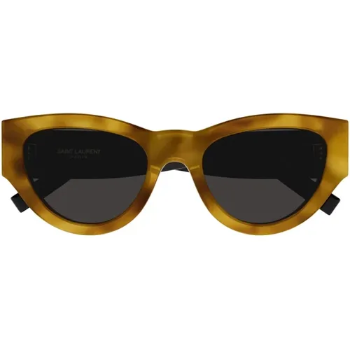 Cat-Eye Sunglasses SL M94 Monogram , female, Sizes: 53 MM - Saint Laurent - Modalova