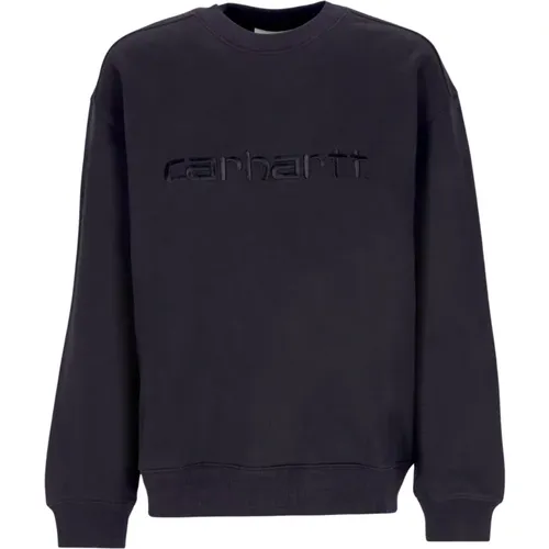 Schwarzer Crewneck-Sweatshirt für Frauen - Carhartt WIP - Modalova