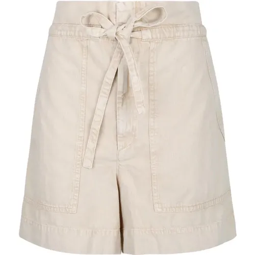 Sand Denim Shorts mit Taschen Integration Test - Isabel marant - Modalova