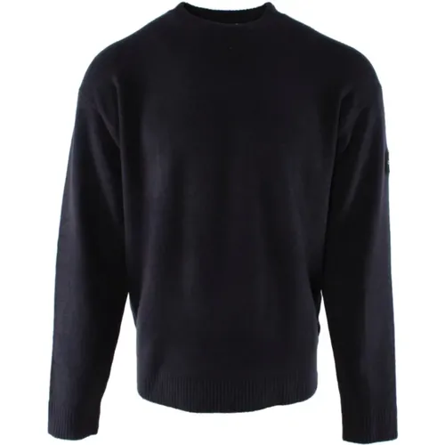 Men's Sweater Jas in Acrylic Blend , male, Sizes: S, M - Calvin Klein - Modalova