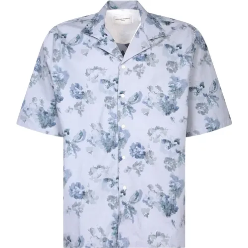 Short Sleeve Shirts , Herren, Größe: L - Officine Générale - Modalova