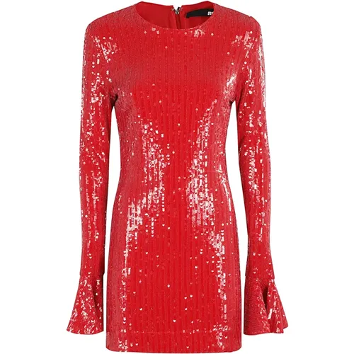 Glitzerndes Mini-Kleid , Damen, Größe: S - ROTATE Birger Christensen - Modalova