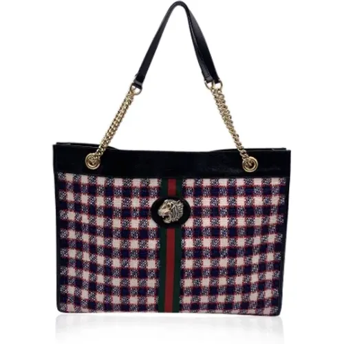 Pre-owned Wool totes , female, Sizes: ONE SIZE - Gucci Vintage - Modalova