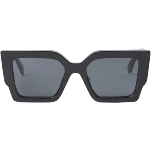 Chic Sunglasses for Women , female, Sizes: 55 MM - Off White - Modalova