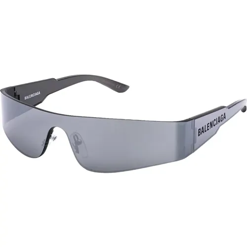 Stylische Sonnenbrille Bb0041S,Bb0041S 002 Sonnenbrille mit Vollglas - Balenciaga - Modalova