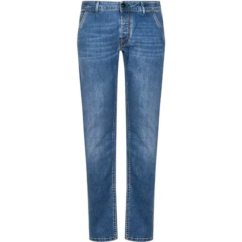 Jeans , male, Sizes: W31, W30, W38, W32, W36, W35, W33 - Hand Picked - Modalova