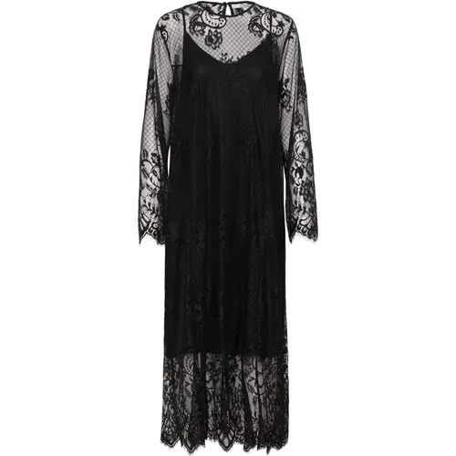 Lace Dress , female, Sizes: S, XL, 2XL, L, XS, M - Gestuz - Modalova