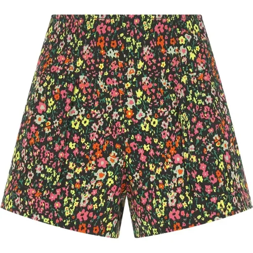 Stilvolle bedruckte Baumwollshorts , Damen, Größe: XS - Philosophy di Lorenzo Serafini - Modalova