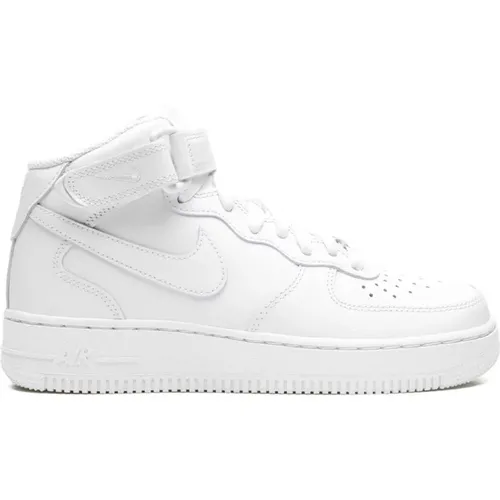 Basketball Style Sneakers , female, Sizes: 3 UK - Nike - Modalova