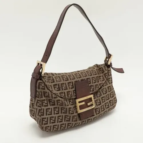 Pre-owned Canvas fendi-bags , female, Sizes: ONE SIZE - Fendi Vintage - Modalova