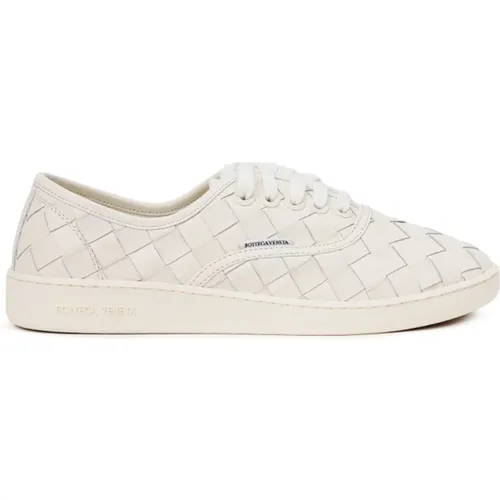 Geflochtene Ledersneakers - Bottega Veneta - Modalova