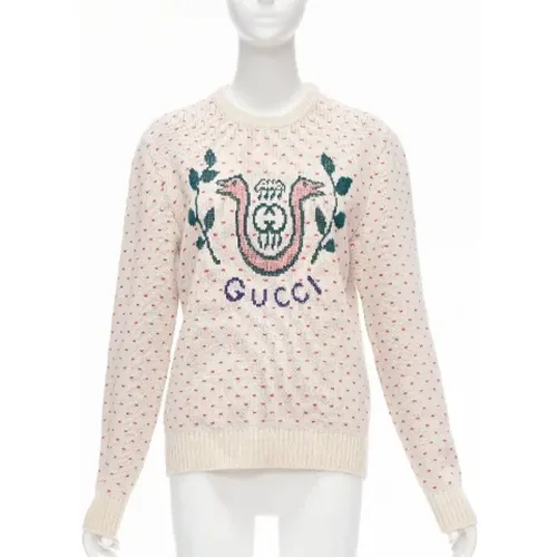 Pre-owned Wool tops , female, Sizes: S - Gucci Vintage - Modalova